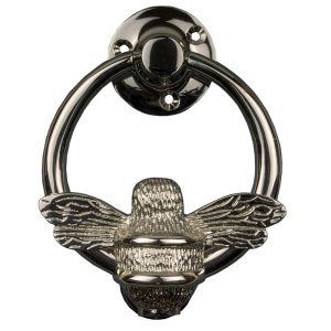 Brass Bee Ring Knocker