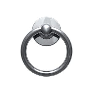 Heritage Chrome Bull Ring Knocker