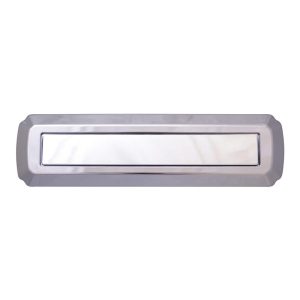 Heritage Chrome Letterplate