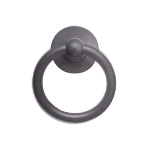 Heritage Graphite Bull Ring Knocker