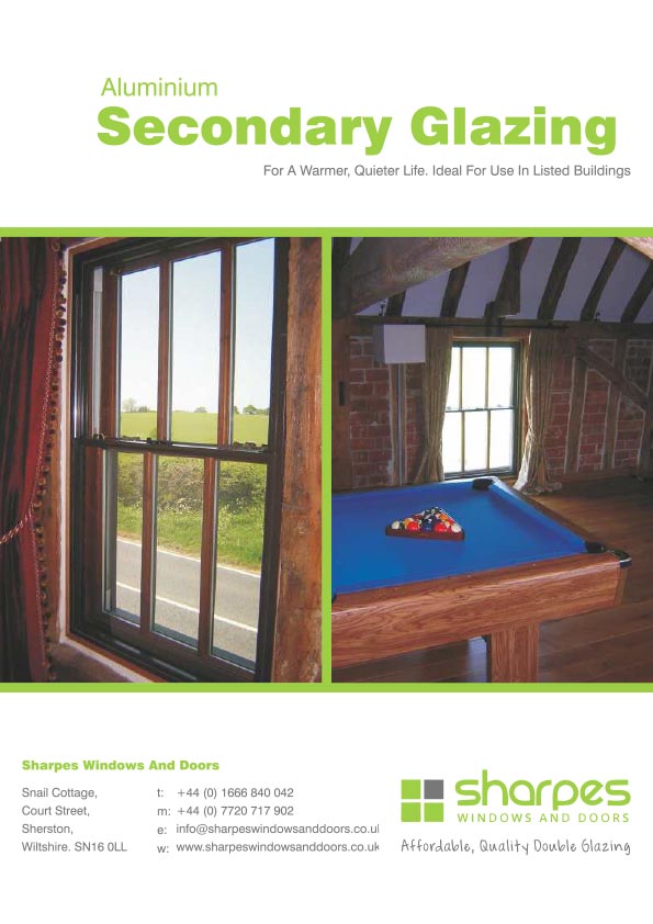 Aluminium Secondary Glazing